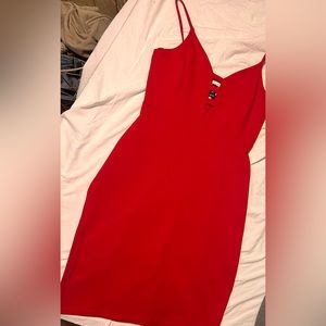 Red dress (dress up or down)
